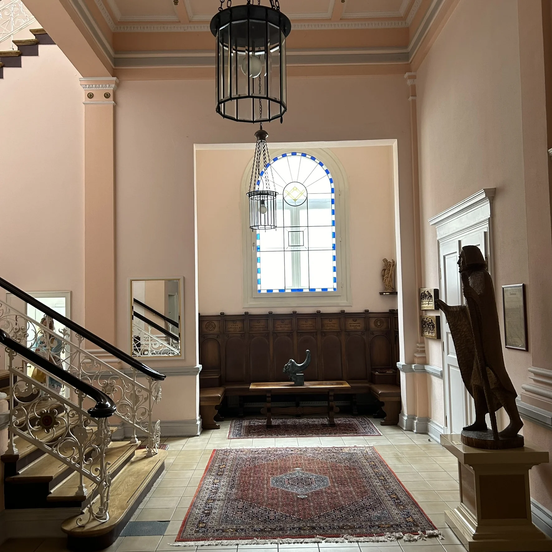 Das historische Treppenhaus